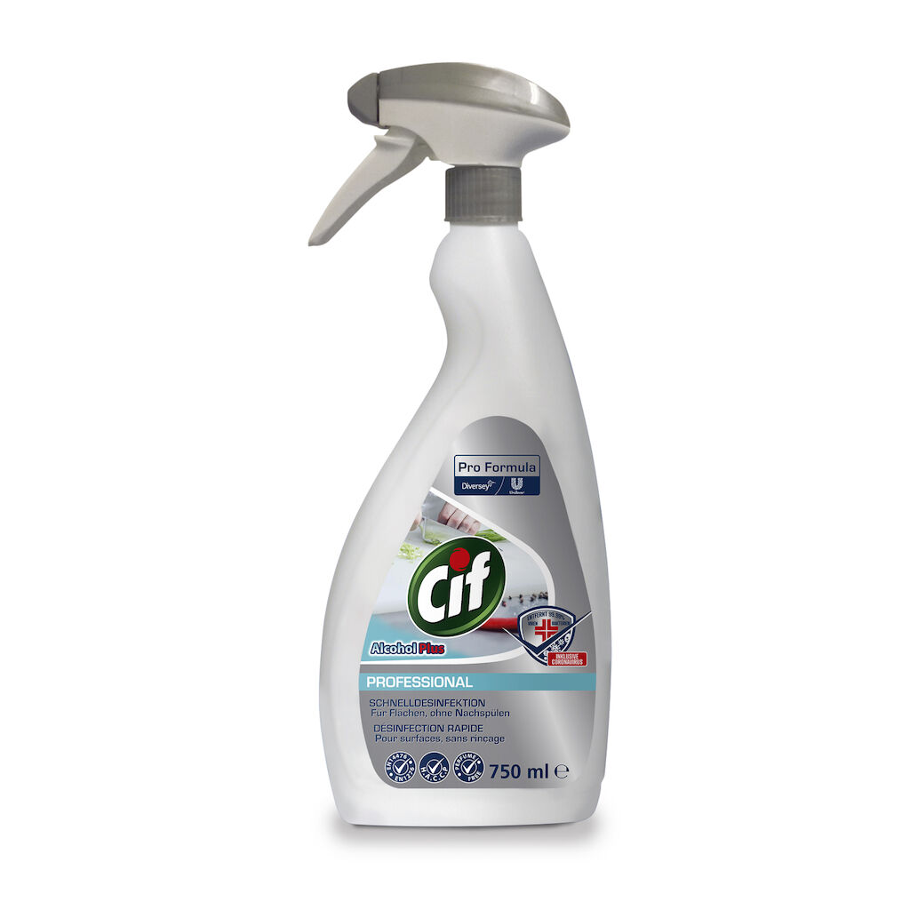 Cif Professional Alcohol Plus 0,75 L Sprühflasche