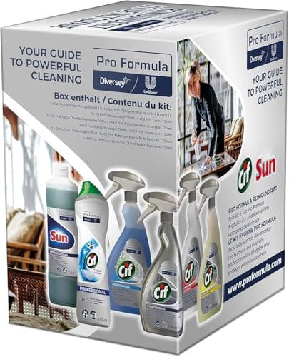 Pro Formula Reinigungsset gemischt 5 x 750 ml + 1 x 1 L