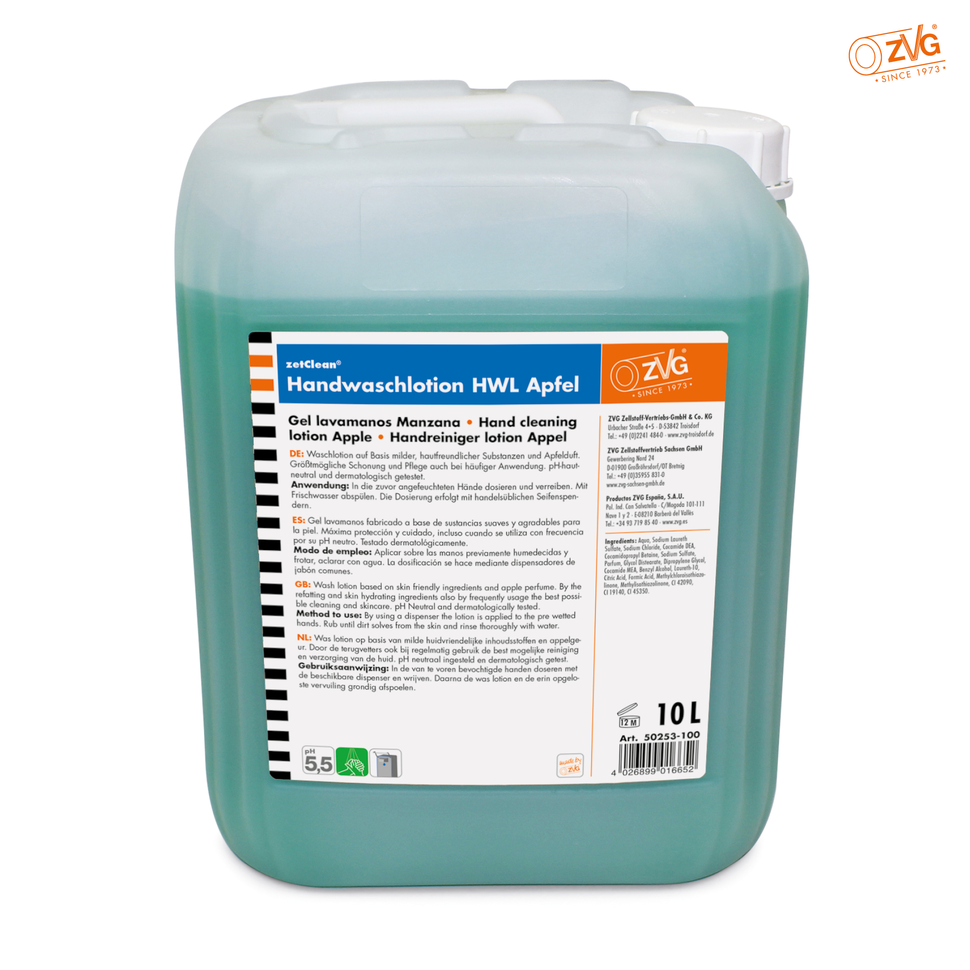 Handwaschlotion HWL Apfel 10l Handwaschlotion HWL Apfel 10l