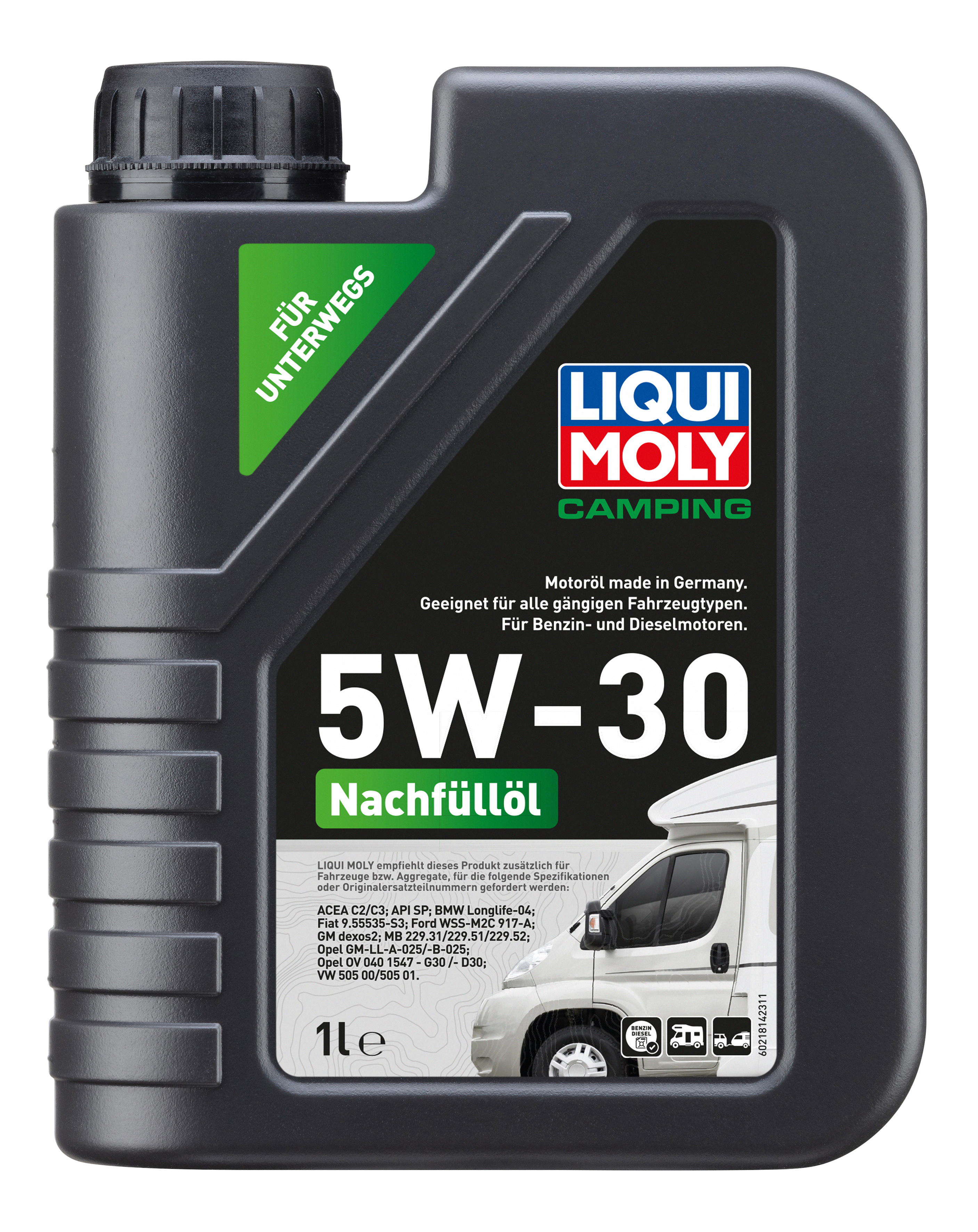 Camping Nach­füllöl 5W-30